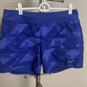 Nike golf dri fit blue shorts
